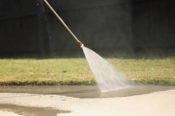 Exterior pressure washing service